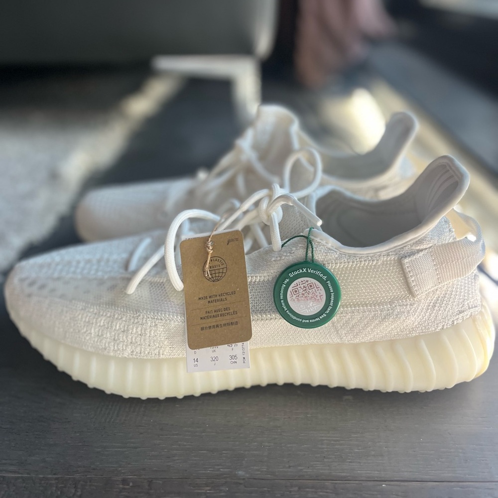 Yeezy Off-White Knit Sneakers